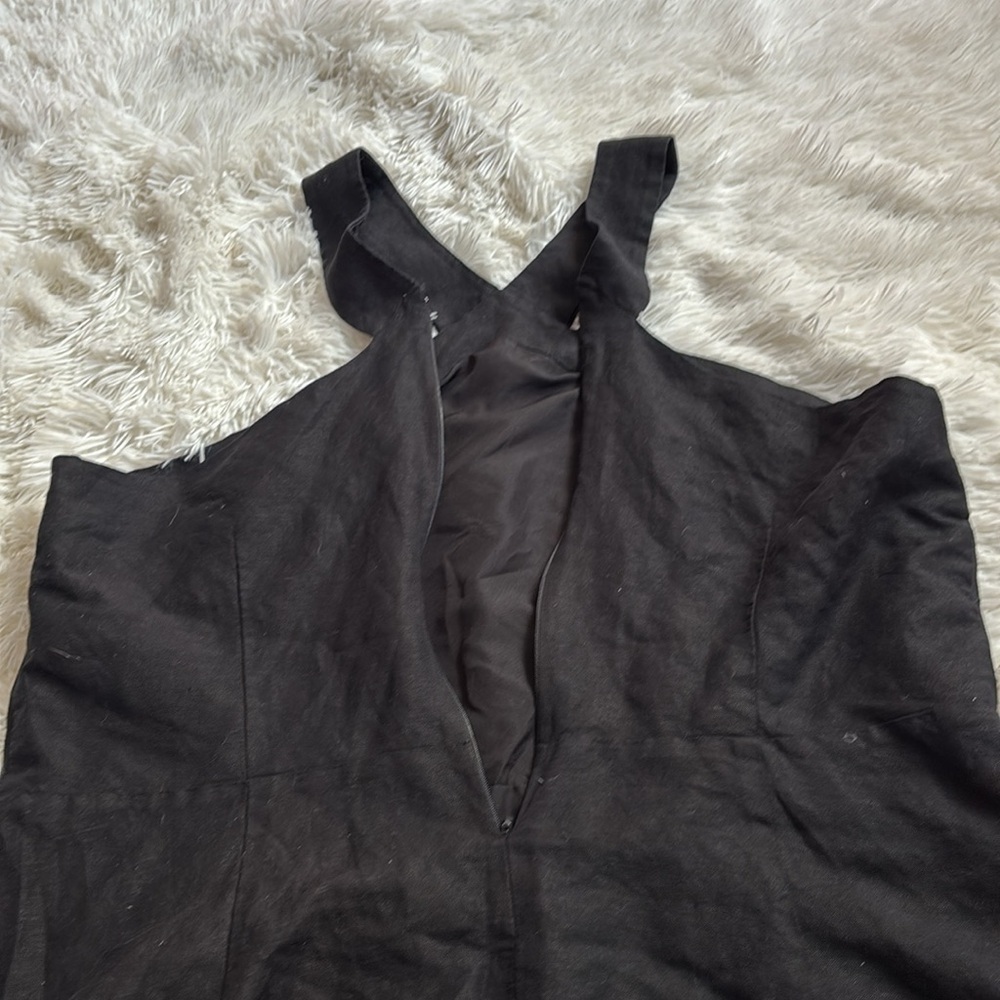 Ann Taylor Factory Cross Front Linen Top - Picture 7 of 8